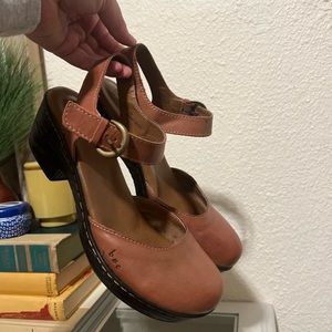 BOC leather clogs